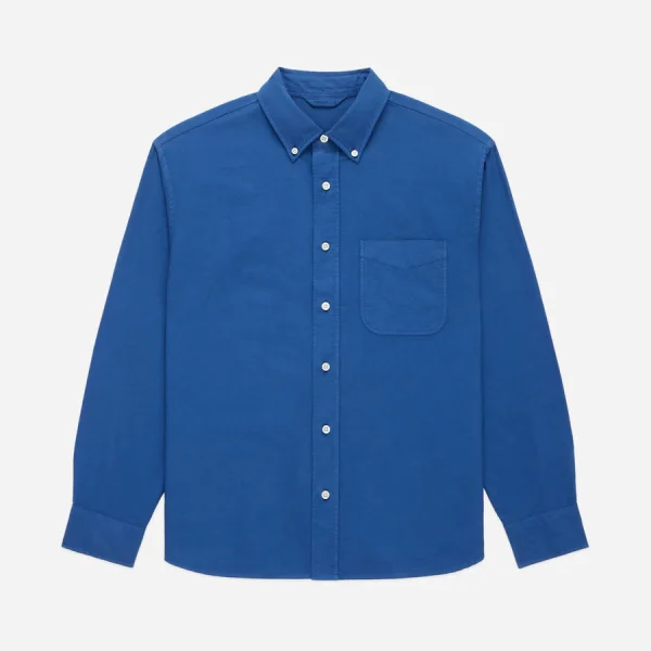 3Sixteen Big Oxford Shirt Front Look