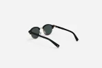 3Sixteen Brow Line SP-03 Green Lens Black Glasses Back Side