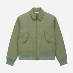 3Sixteen CWU Flight Jacket Sage Front Look