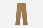 3Sixteen Caramel Twill Work Pant Front Look