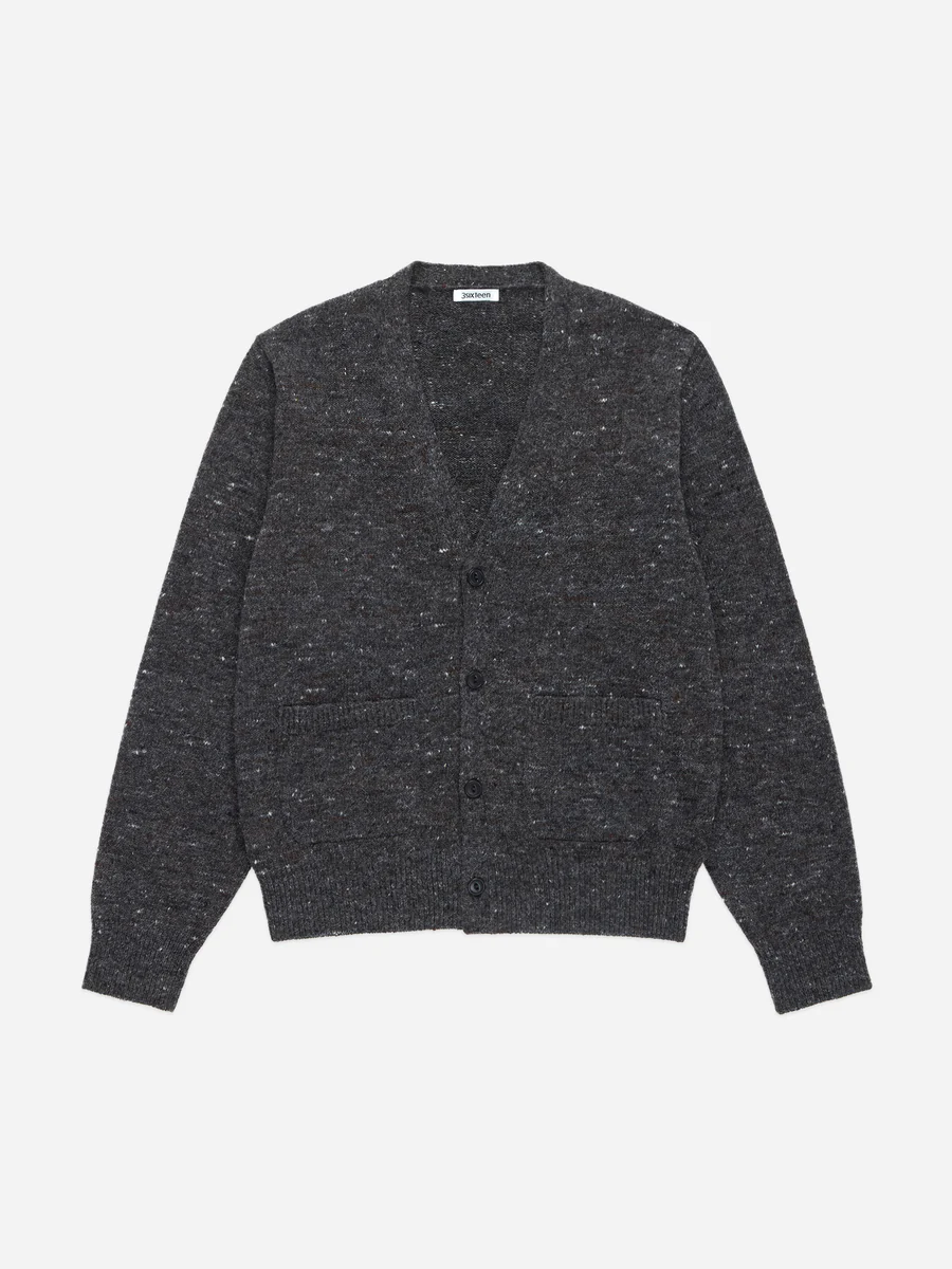3Sixteen Classic Cardigan 3Sixteen Classic Cardigan Front Side