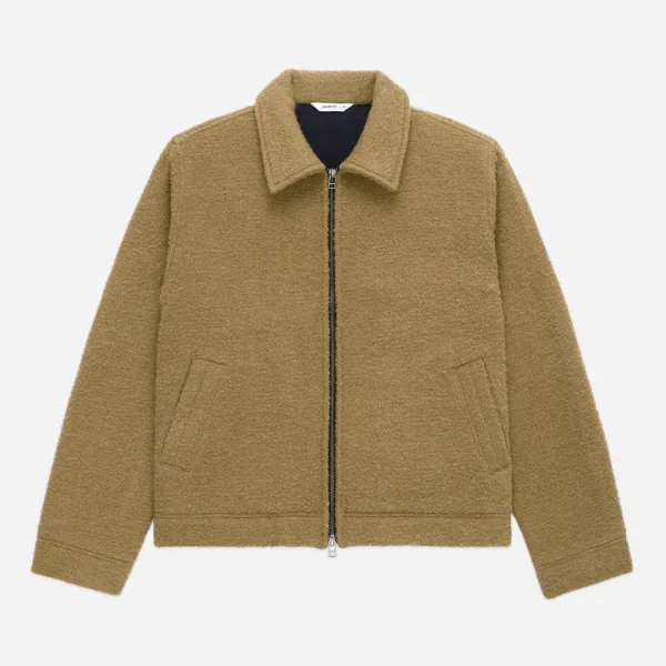3Sixteen Club Jacket Wheat Front Side