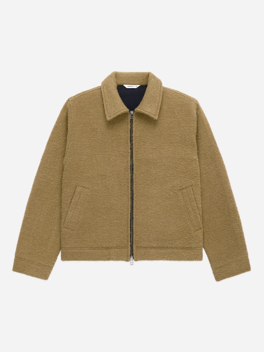 3Sixteen Club Jacket Wheat Front Side