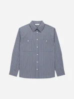 3Sixteen Commuter Stripe Shirt Front Side