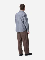 3Sixteen Commuter Stripe Shirt Wearing View