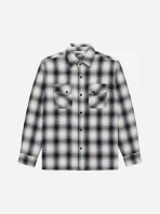 3Sixteen Crosscut Flannel Shirt Front Side