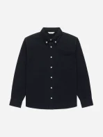 3Sixteen Denim Button Down Shirt Front Look