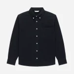 3Sixteen Denim Button Down Shirt Front Look