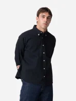 3Sixteen Denim Button Down Shirt Wearing View