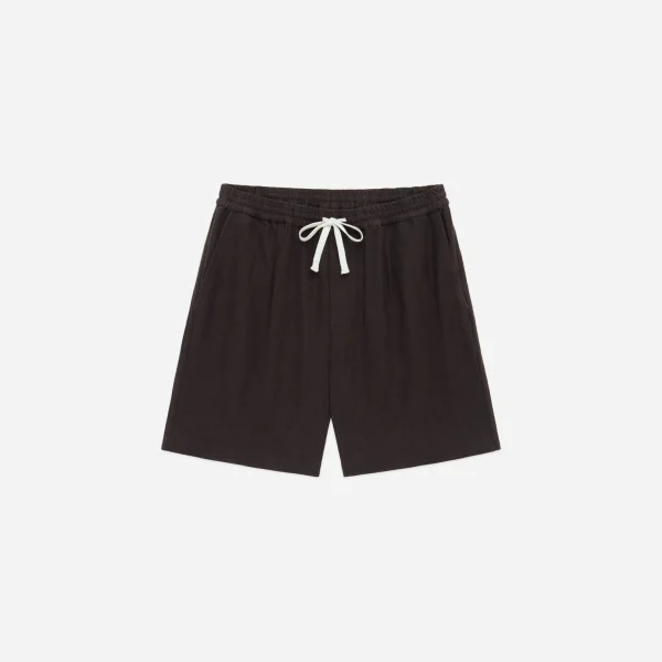 3Sixteen Drawstring Chocolate Short Front Look