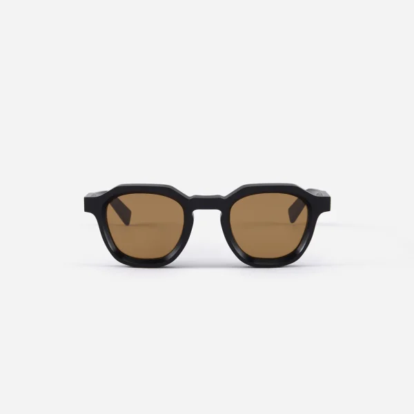 3Sixteen Geometric SP-05 Black Glasses Front Look