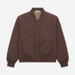 3Sixteen Loop Bomber Jacket Brown Front Side