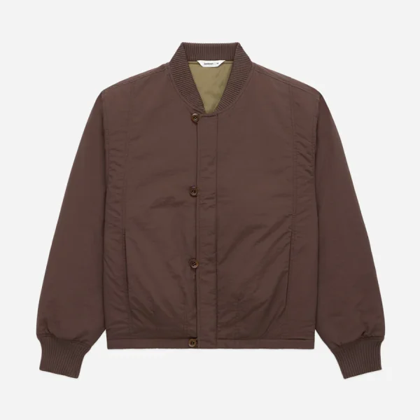 3Sixteen Loop Bomber Jacket Brown Front Side