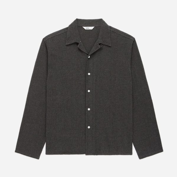 3Sixteen Loop Collar Shirt Front Look