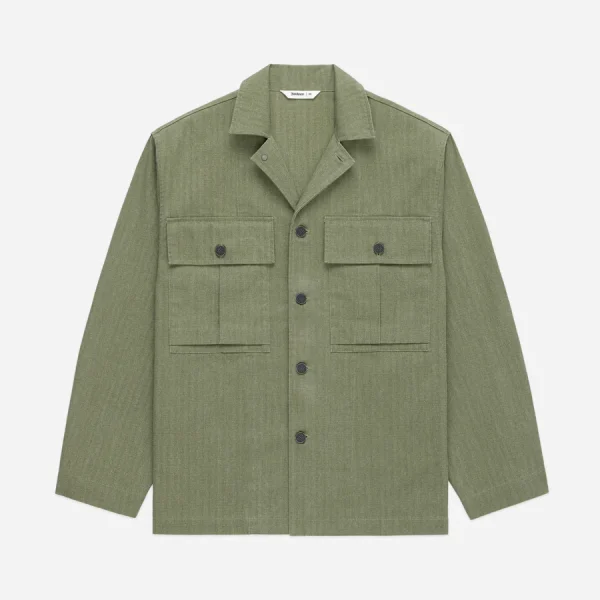 3Sixteen M43 Overshirt Front Look