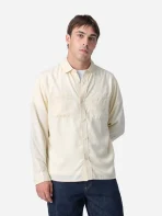 3Sixteen Mechanic Shirt Ivory Wearing view