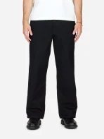 3Sixteen Officer Chino Black Twill Pants Wearing View