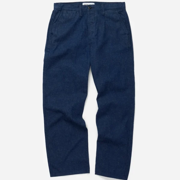3Sixteen Officer Nep Denim Chino Pants Front Side