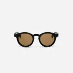 3Sixteen P3 Round SP-01 Black Glasses Front Side