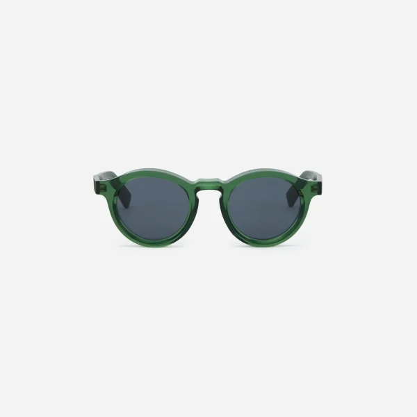 3Sixteen P3 Round SP-01 Emerald Glasses Front Side