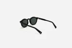 3Sixteen P3 Round SP-01 Green Lens Black Glasses Back Side