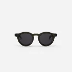 3Sixteen P3 Round SP-01 Grey Lens Khaki Glasses Front Look