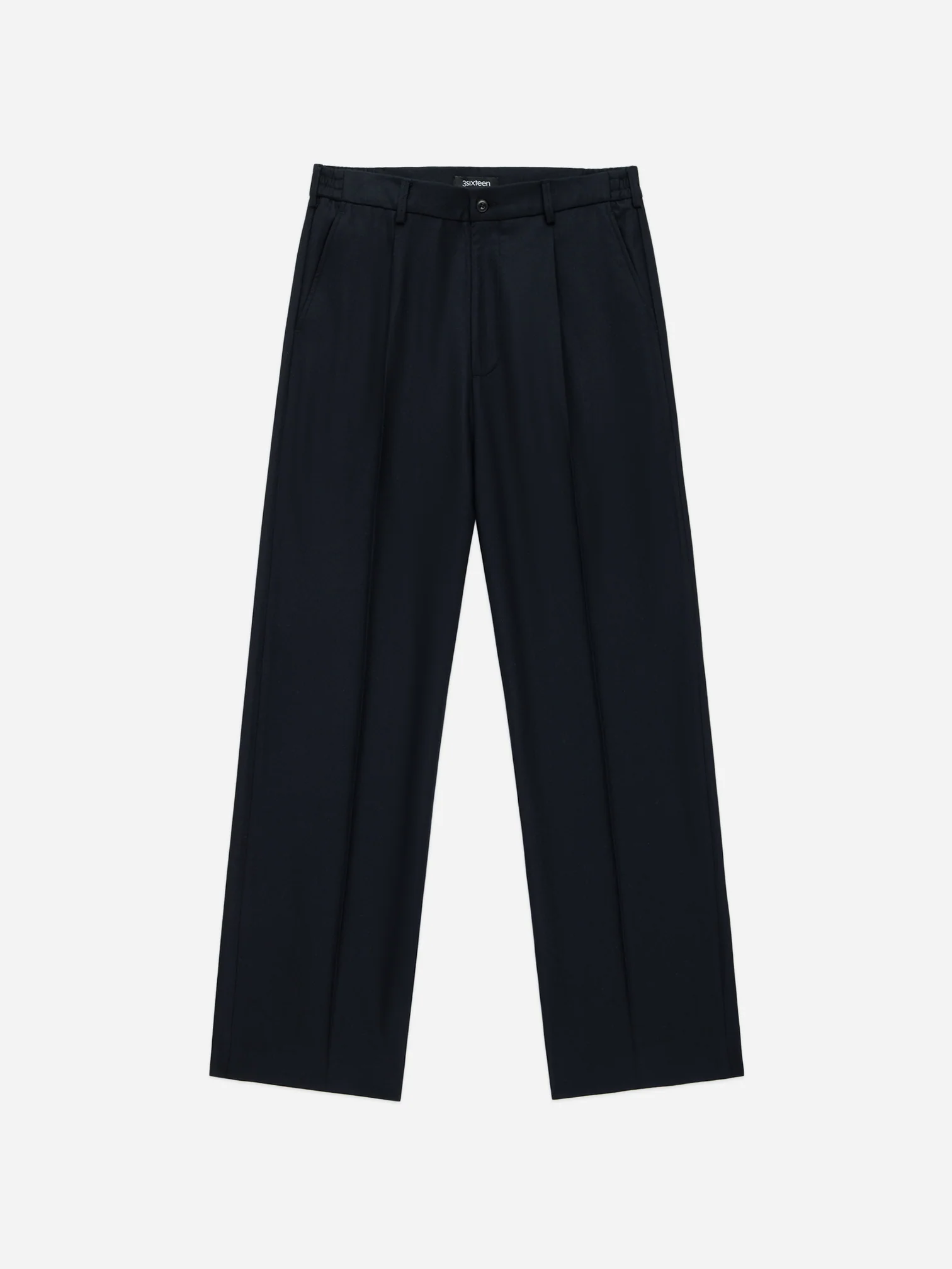3Sixteen Pleated Trouser Front Look