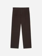 3Sixteen Safari Brown Poplin Pant Front Side