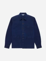 3Sixteen Shop Jacket Indigo Front Side