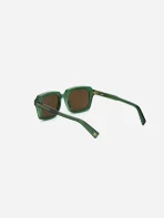 3Sixteen Square SP-02 Glasses Emerald Back Side