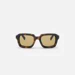 3Sixteen Square SP-02 Tortoise Glasses Front Side