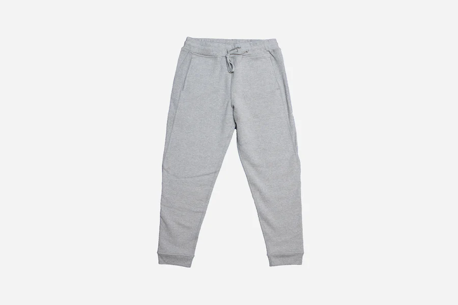 3Sixteen Sweatpants Heather Grey 3Sixteen Sweatpants Heather Grey Front Look