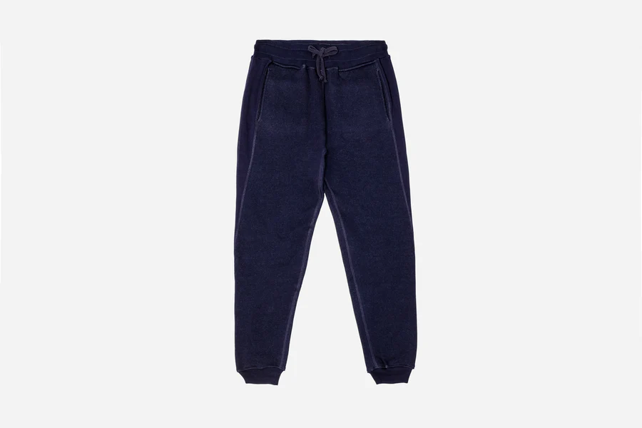 3Sixteen Sweatpants Indigo Front Look