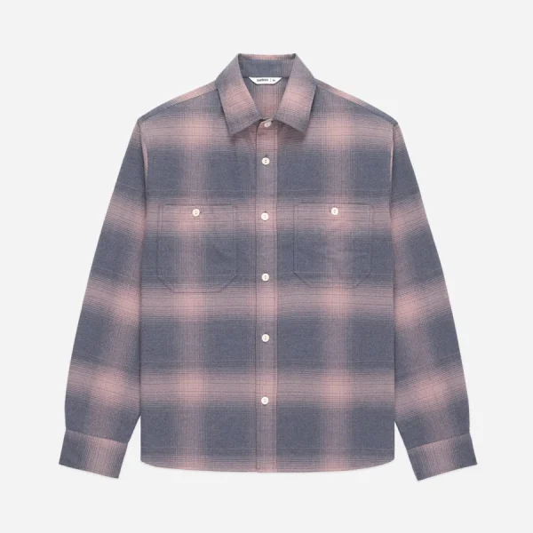 3Sixteen Utility Flannel Shirt Front Look