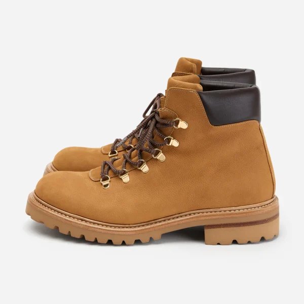 3sixteen Constructs Hiker Boot Wheat Sided View