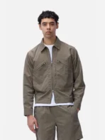 3sixteen Cycling Jacket Dune Wearing View
