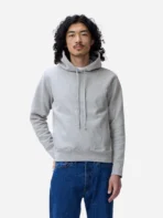 3sixteen Heavyweight Pullover Fleece Hoodie Wearing View