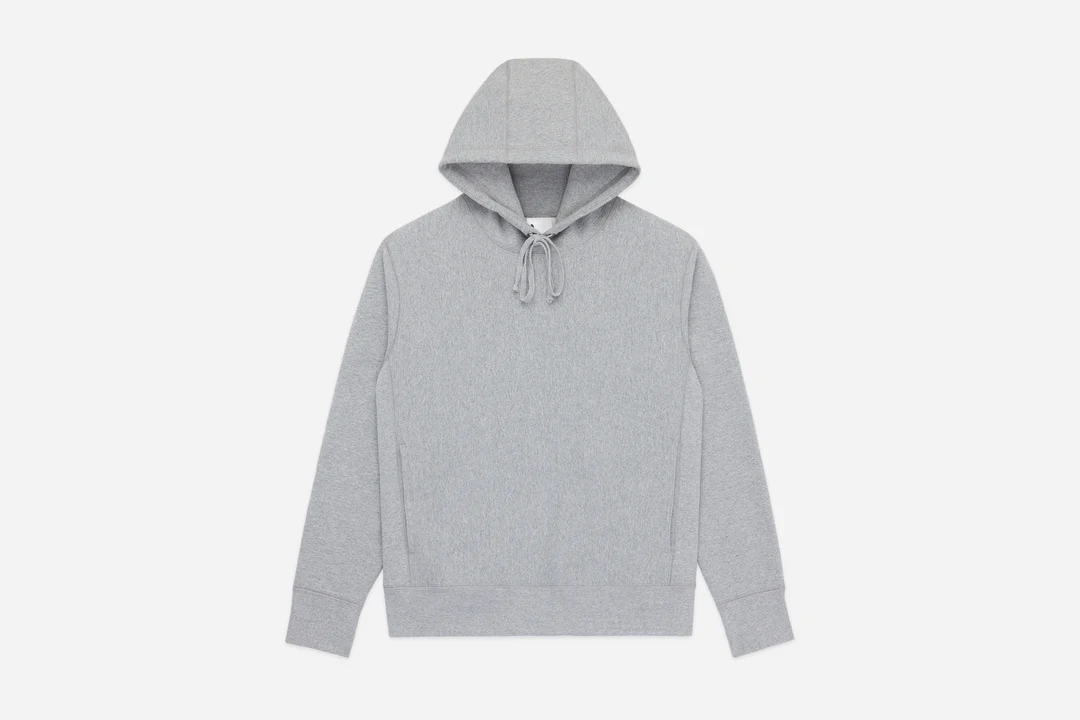 3sixteen Heavyweight Pullover Fleece Hoodie Front Look