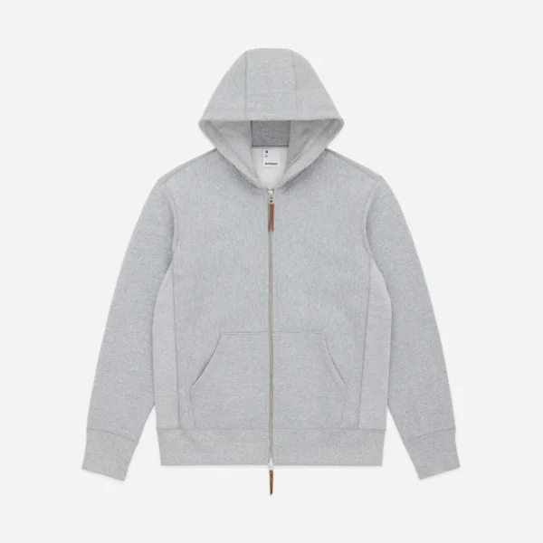 3sixteen Heavyweight Zip Hoodie Front Side