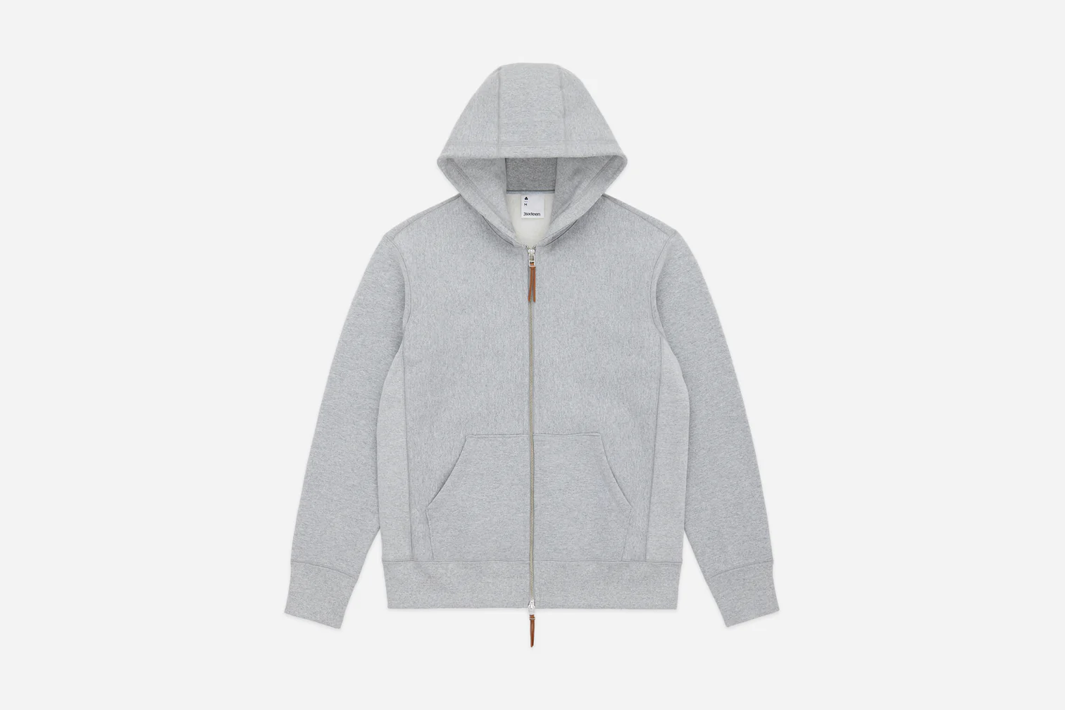 3sixteen Heavyweight Zip Hoodie Front Side