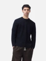 3sixteen Long Sleeve Knit T-Shirt Wearing View