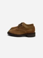 3sixteen Lug Sole Suede Derby Shoes Sided View