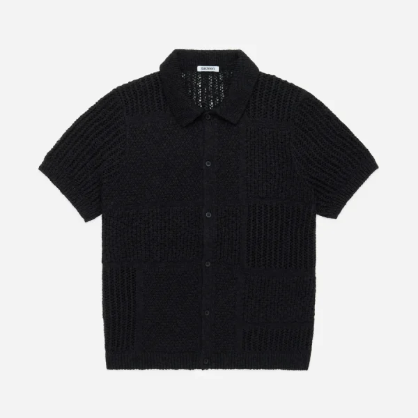 3sixteen Short Sleeve Knit Shirt Front Side
