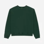 3sixteen Ultraweight LS Crewneck Green Front Look