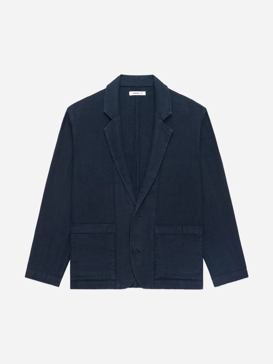 3sixteen Work Blazer Navy Front Look