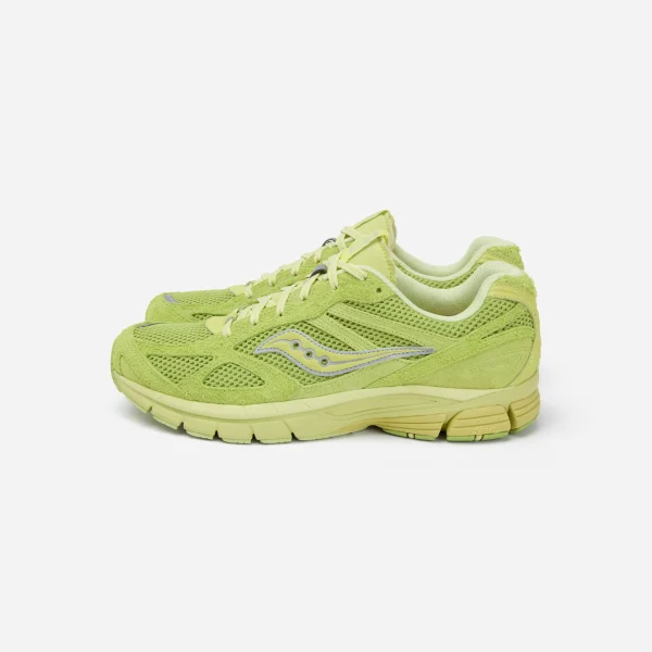 3sixteen x Saucony Progrid Guide 7 v7.3 Lime One Sided View